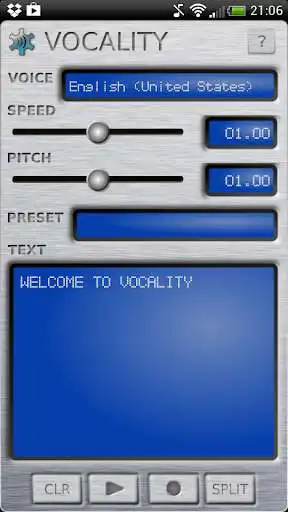 Play Vocality Text To Speech  and enjoy Vocality Text To Speech with UptoPlay