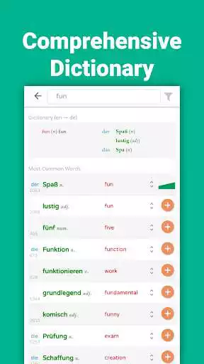 Play Vocatrain - Learn German, Personalized and Fast as an online game Vocatrain - Learn German, Personalized and Fast with UptoPlay