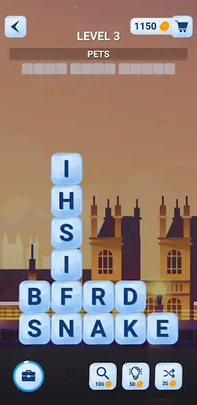 Play VodaBlock - Word Game as an online game VodaBlock - Word Game with UptoPlay