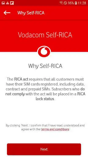 Play Vodacom Self-RICA as an online game Vodacom Self-RICA with UptoPlay