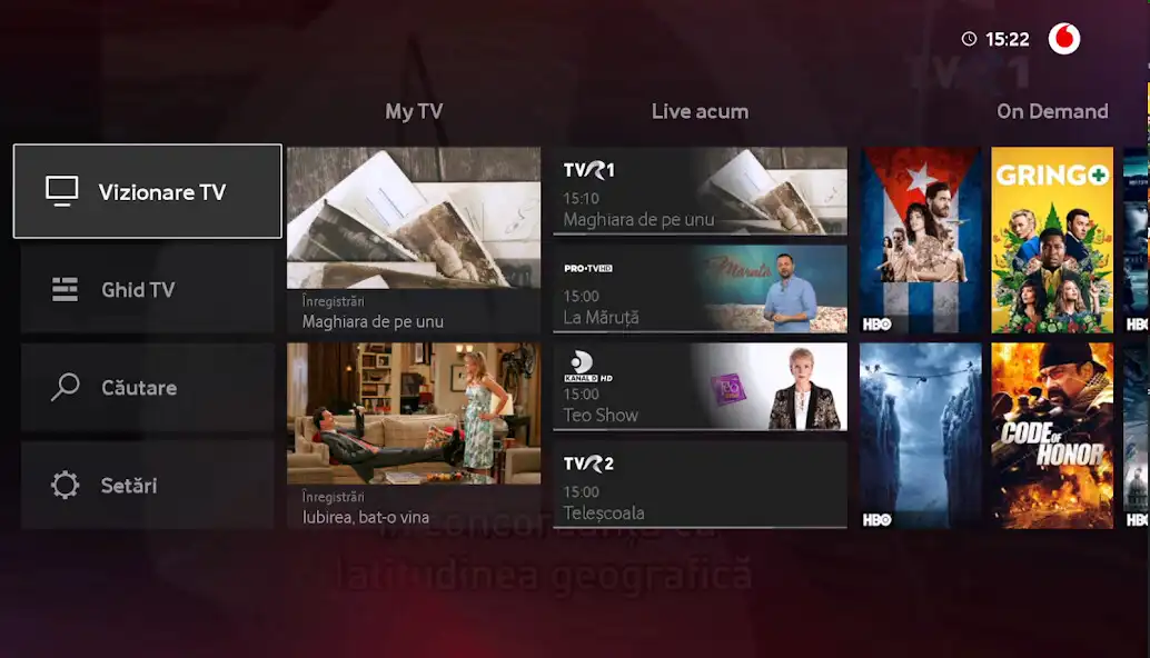 Play Vodafone TV (Romania)  and enjoy Vodafone TV (Romania) with UptoPlay