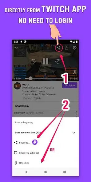 Play VodTwit: Downloader for Twitch  and enjoy VodTwit: Downloader for Twitch with UptoPlay