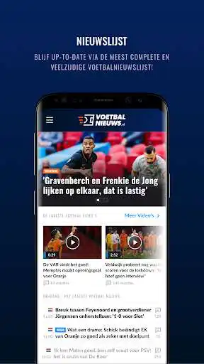 Play Voetbalnieuws as an online game Voetbalnieuws with UptoPlay