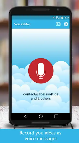 Play Voice2Mail – Voice Recorder  and enjoy Voice2Mail – Voice Recorder with UptoPlay