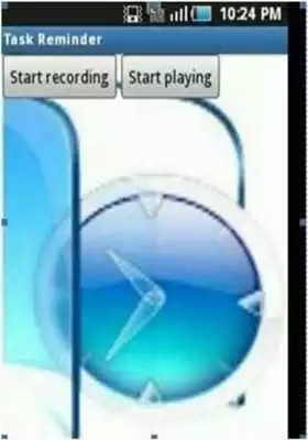 Play Voice Based Task Reminder