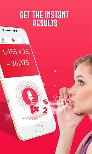 Play Voice Calculator Plus: Photomath, Currency, BMI as an online game Voice Calculator Plus: Photomath, Currency, BMI with UptoPlay