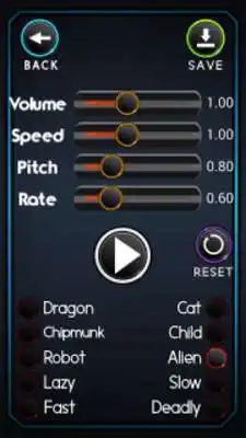 Play Voice Change Adjuster