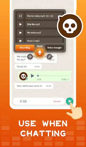 Play Voice Change Player  and enjoy Voice Change Player with UptoPlay