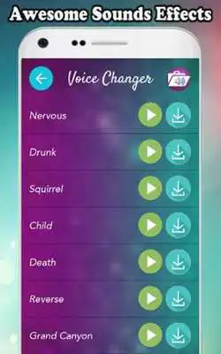 Play Voice Changer Effects Studio