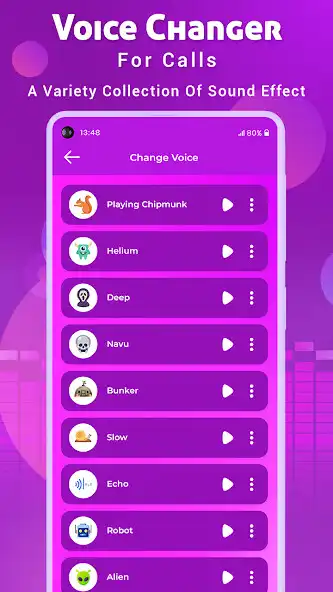 Play Voice Changer with Recorder as an online game Voice Changer with Recorder with UptoPlay