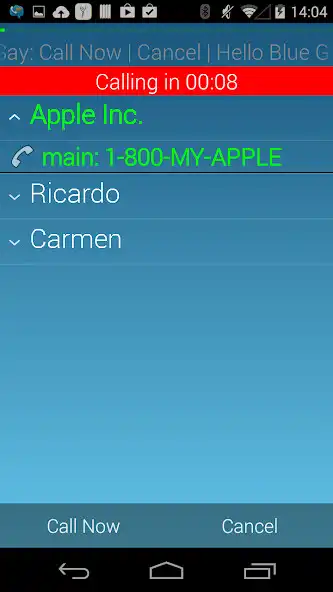 Play VoiceDial – dial by voice as an online game VoiceDial – dial by voice with UptoPlay