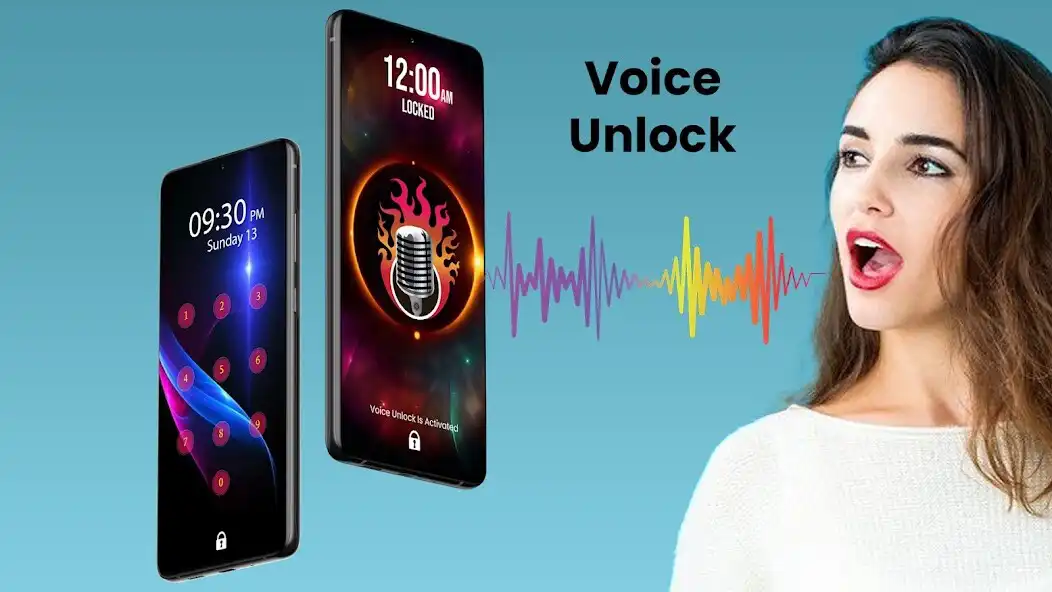 Play Voice Lock screen : Lock  and enjoy Voice Lock screen : Lock with UptoPlay