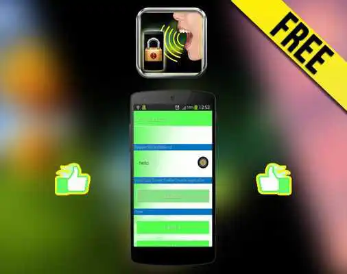 Play Voice Lock Screen