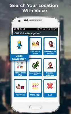 Play Voice Maps, GPS Navigation  Direction Route Guide