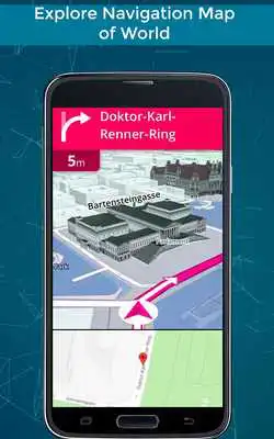 Play Voice Maps, GPS Navigation  Direction Route Guide
