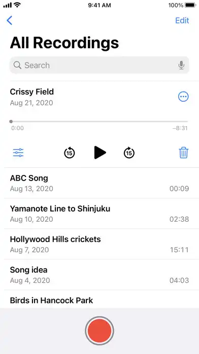 Play Voice Memos as an online game Voice Memos with UptoPlay