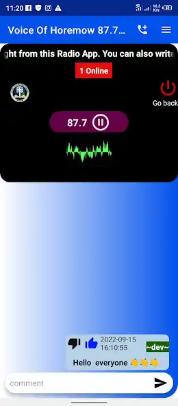 Play VOICE OF HOREMOW ONLINE RADIO  and enjoy VOICE OF HOREMOW ONLINE RADIO with UptoPlay