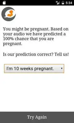 Play Voice Pregnancy Test
