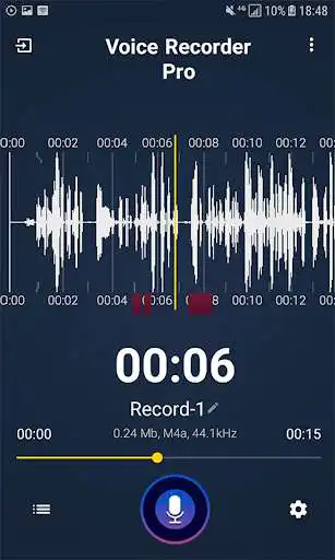 Play Voice Recorder for Audio memos & Voice recording as an online game Voice Recorder for Audio memos & Voice recording with UptoPlay
