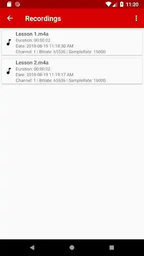 Play Voice Recorder for HD as an online game Voice Recorder for HD with UptoPlay