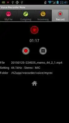 Play Voice Recorder Note