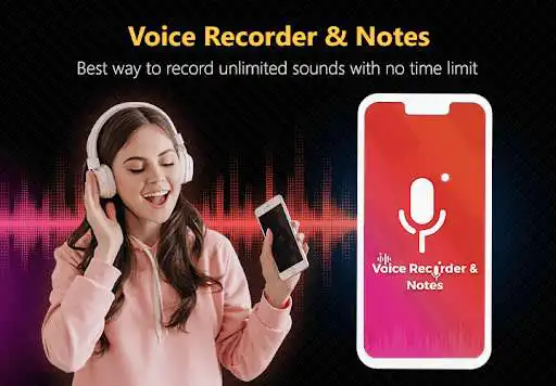 Play Voice Recorder & Notes - Unlimited, No Time Limit  and enjoy Voice Recorder & Notes - Unlimited, No Time Limit with UptoPlay