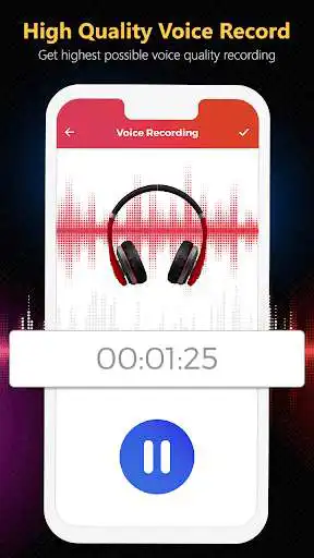 Play Voice Recorder & Notes - Unlimited, No Time Limit as an online game Voice Recorder & Notes - Unlimited, No Time Limit with UptoPlay
