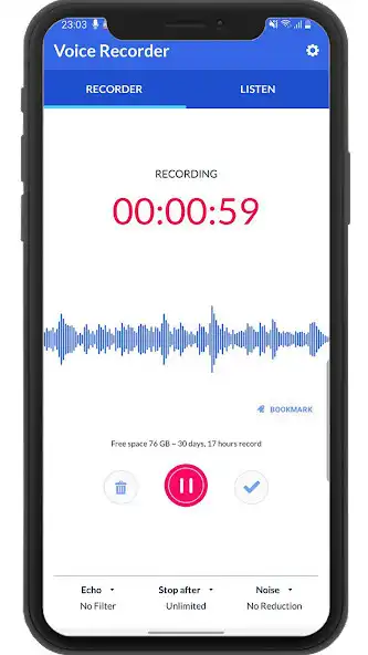 Play Voice Recorder - Unlimited Rec  and enjoy Voice Recorder - Unlimited Rec with UptoPlay