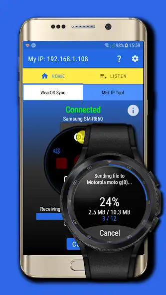 Play Voice Recorder (Wear OS) as an online game Voice Recorder (Wear OS) with UptoPlay