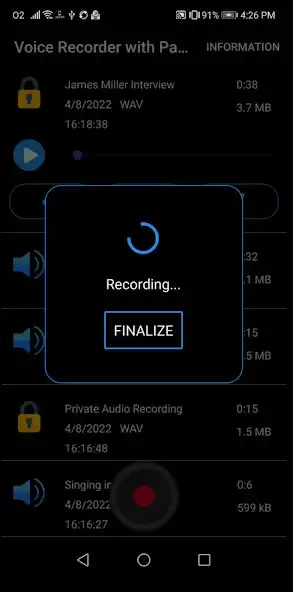 Play Voice Recorder with Password as an online game online Voice Recorder with Password with UptoPlay Play Voice Recorder with Password as an online game Voice Recorder with Password with UptoPlay