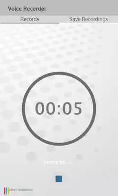 Play Voice Recording With Background