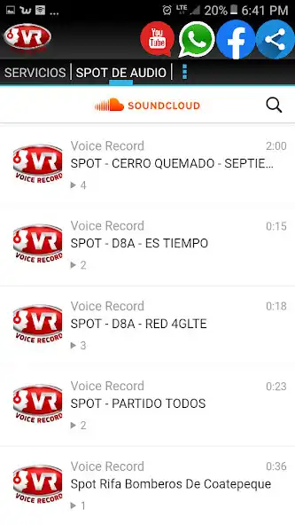 Play Voice Record as an online game Voice Record with UptoPlay