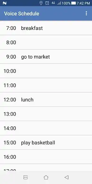 Play Voice Schedule  and enjoy Voice Schedule with UptoPlay