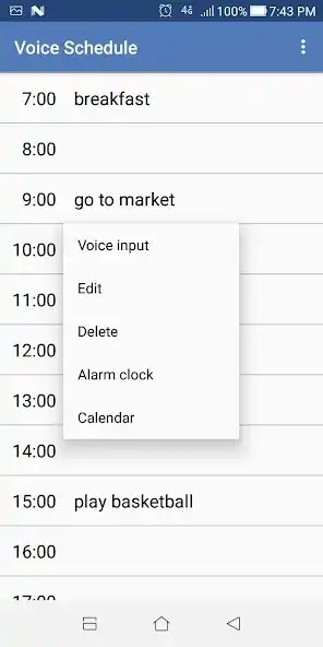 Play Voice Schedule as an online game Voice Schedule with UptoPlay
