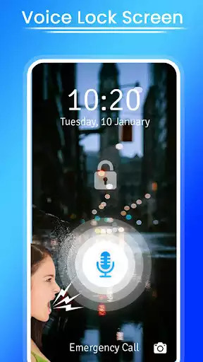 Play Voice Screen Lock: Voice Lock  and enjoy Voice Screen Lock: Voice Lock with UptoPlay