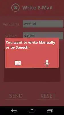 Play Voice SMS  Email Writer
