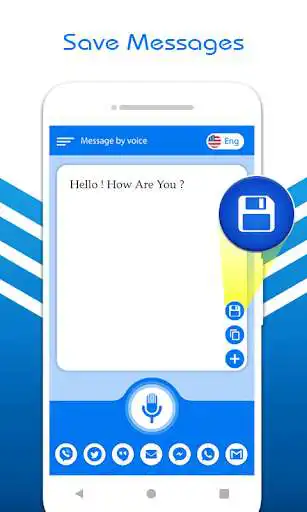 Play Voice SMS, Voice messenger, Type message by voice.  and enjoy Voice SMS, Voice messenger, Type message by voice. with UptoPlay