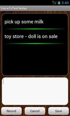 Play VoiceToText Notes Play VoiceToText Notes