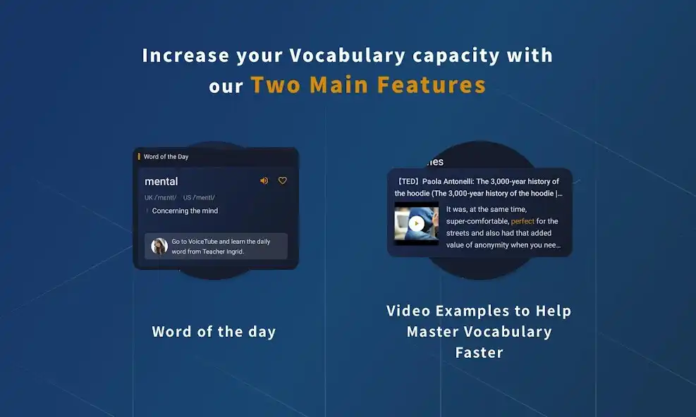 Play VoiceTube Dictionary for English learners as an online game VoiceTube Dictionary for English learners with UptoPlay