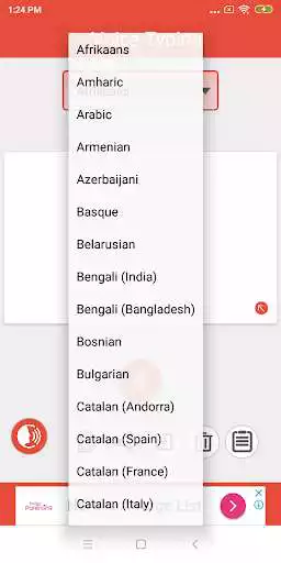 Play Voice Typing in All Language