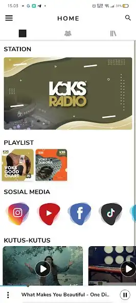 Play VoKS Radio as an online game VoKS Radio with UptoPlay
