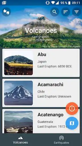 Play Volcano  Earthquake - Info, Maps, News  and enjoy Volcano  Earthquake - Info, Maps, News with UptoPlay