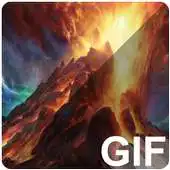 Free play online Volcano Live (GIF) Wallpapers APK