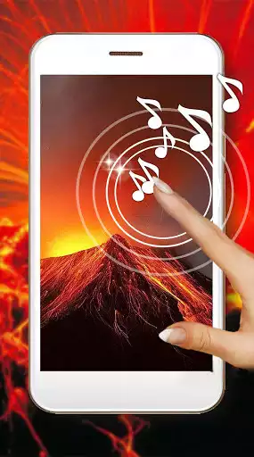 Play Volcano Live Wallpaper