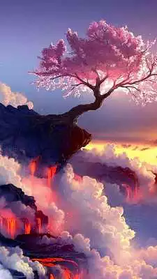 Play Volcano Live Wallpaper