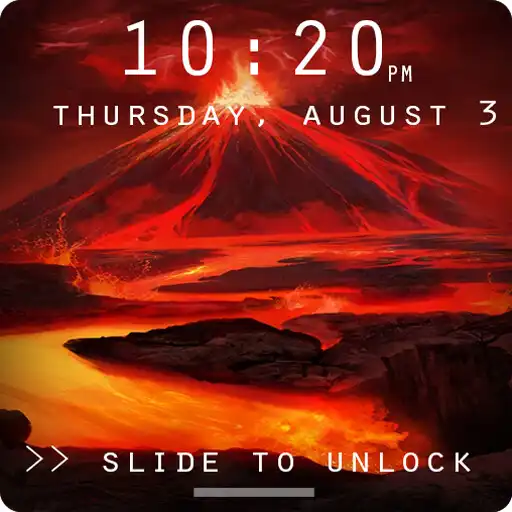 Play Volcano Pattern Lock Screen APK Play Volcano Pattern Lock Screen APK