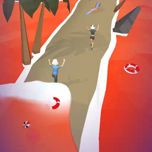 Play Volcano Run Larva Escape APK