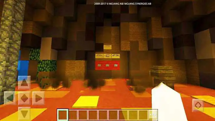 Play Volcano RUN parkour Map for MCPE Craft!
