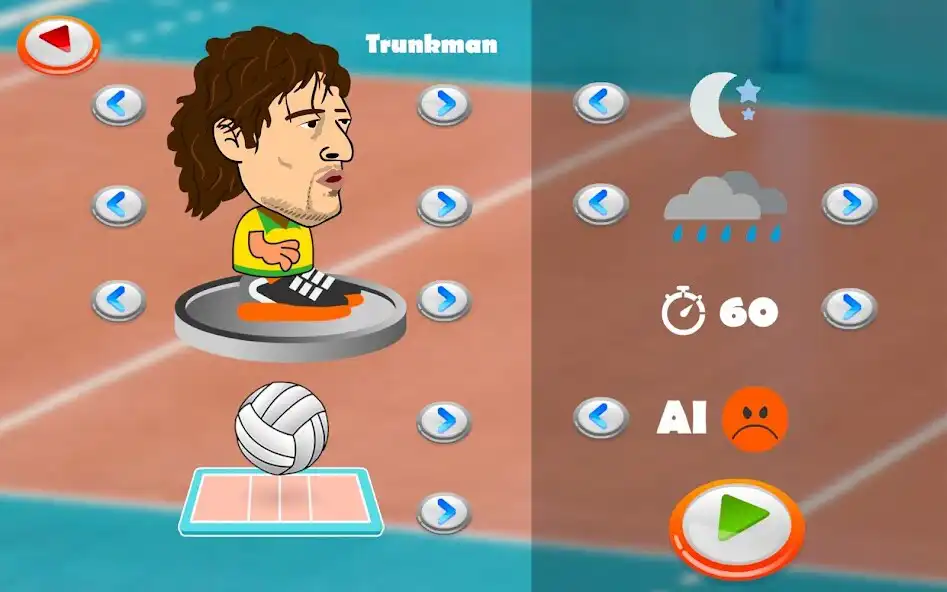 Play Volley Arena as an online game Volley Arena with UptoPlay