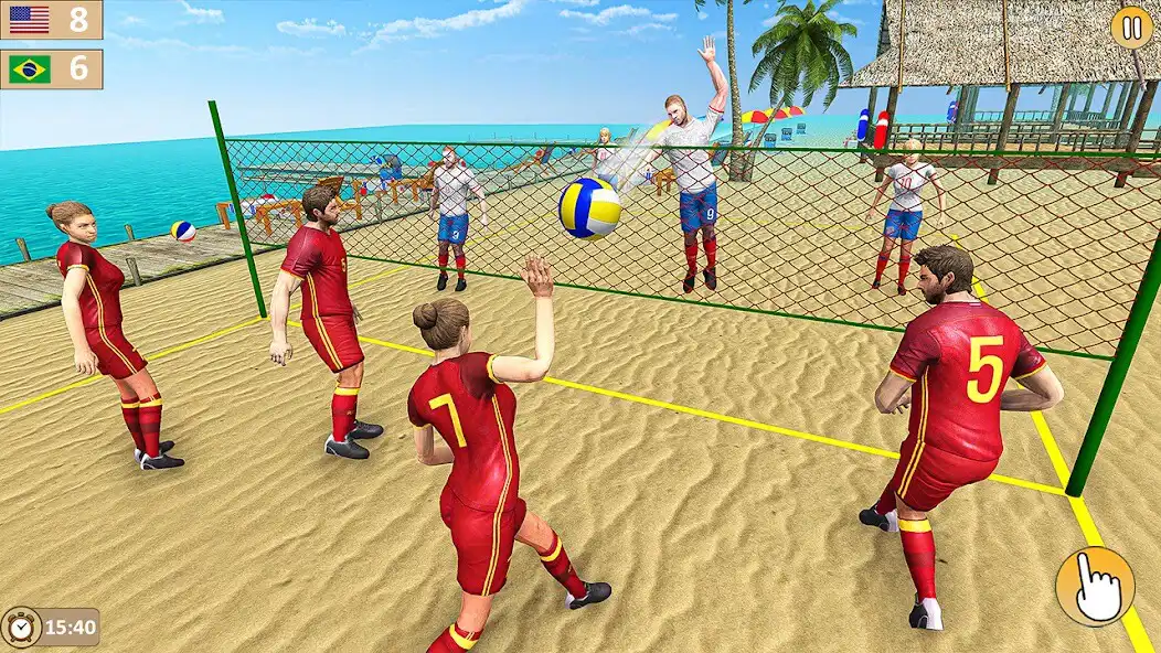 Play Volleyball 3D Champions Games  and enjoy Volleyball 3D Champions Games with UptoPlay
